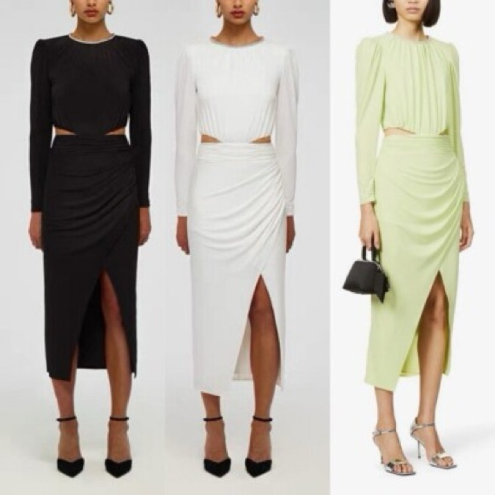 Self-Portrait Long Sleeve Dress